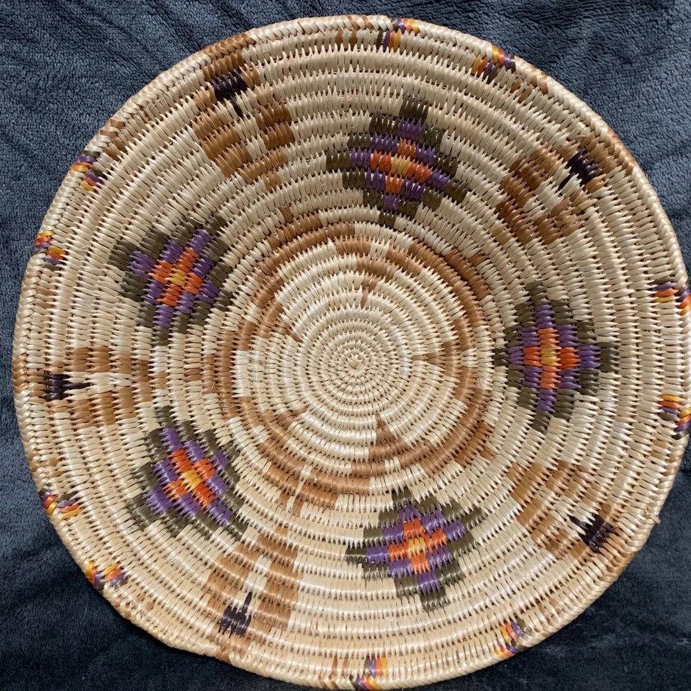 Native American Navajo Wedding Basket
